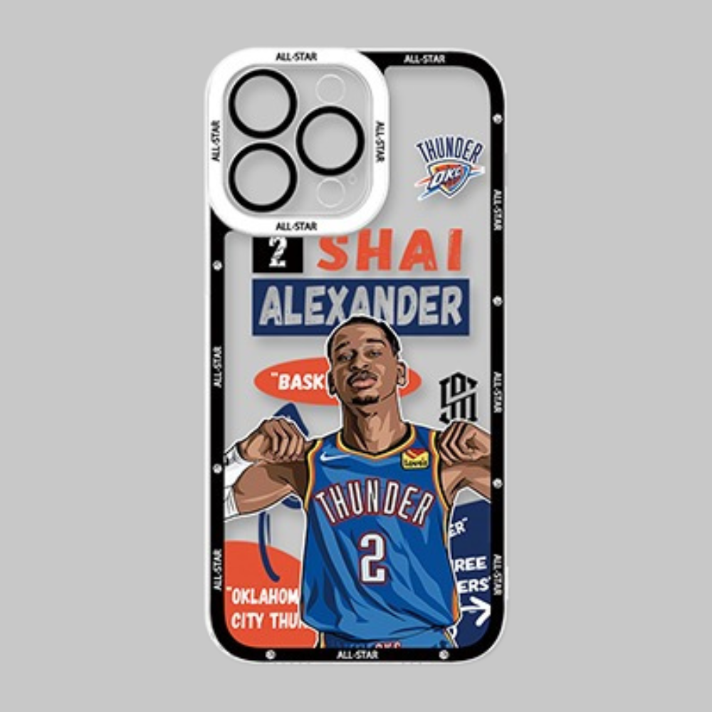 NBA球星天使眼透明防摔軟殼-ZUIHANG SHOP