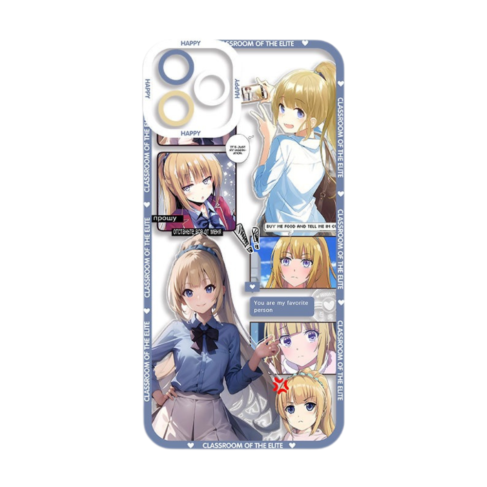 歡迎來到實力至上主義的教室天使眼透明防摔軟殼-ZUIHANG SHOP