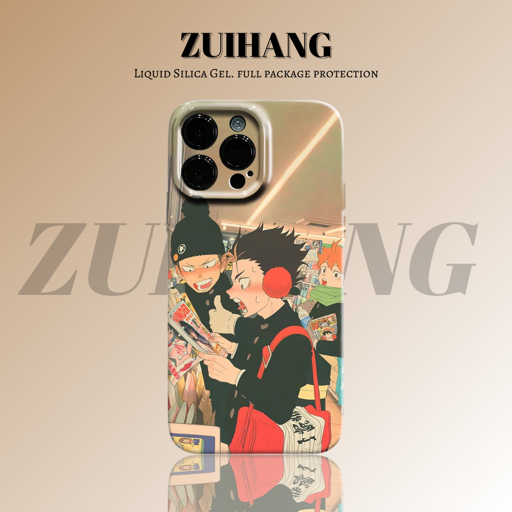 排球少年高清彩繪全包防摔菲林殼-ZUIHANG SHOP