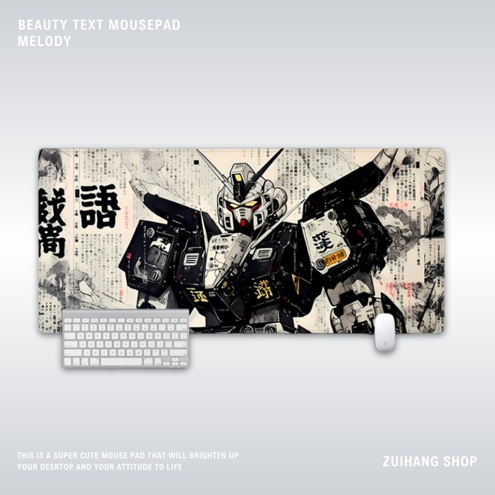 機動戰士鋼彈 主題桌墊 布質滑鼠墊-ZUIHANG SHOP