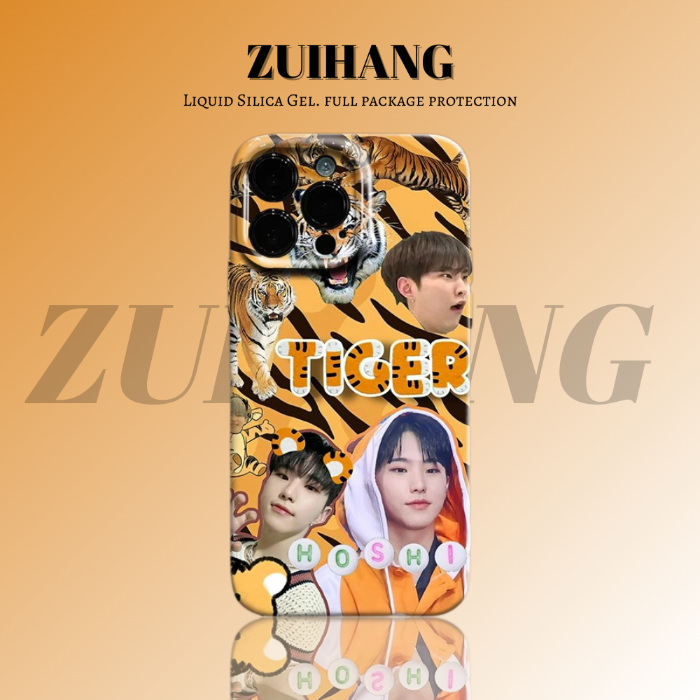 Seventeen高清彩繪全包防摔菲林殼-ZUIHANG SHOP