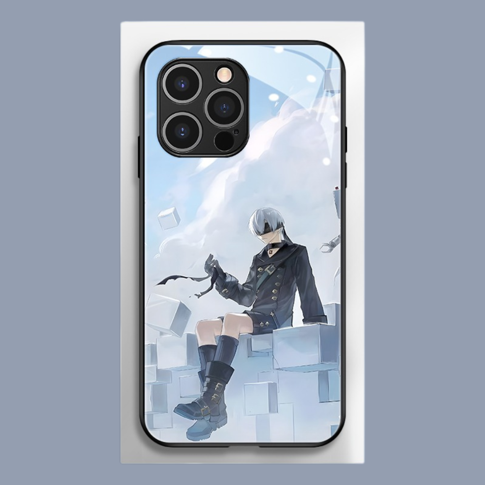 尼爾:自動人形新款高清全包防摔玻璃殼-ZUIHANG SHOP