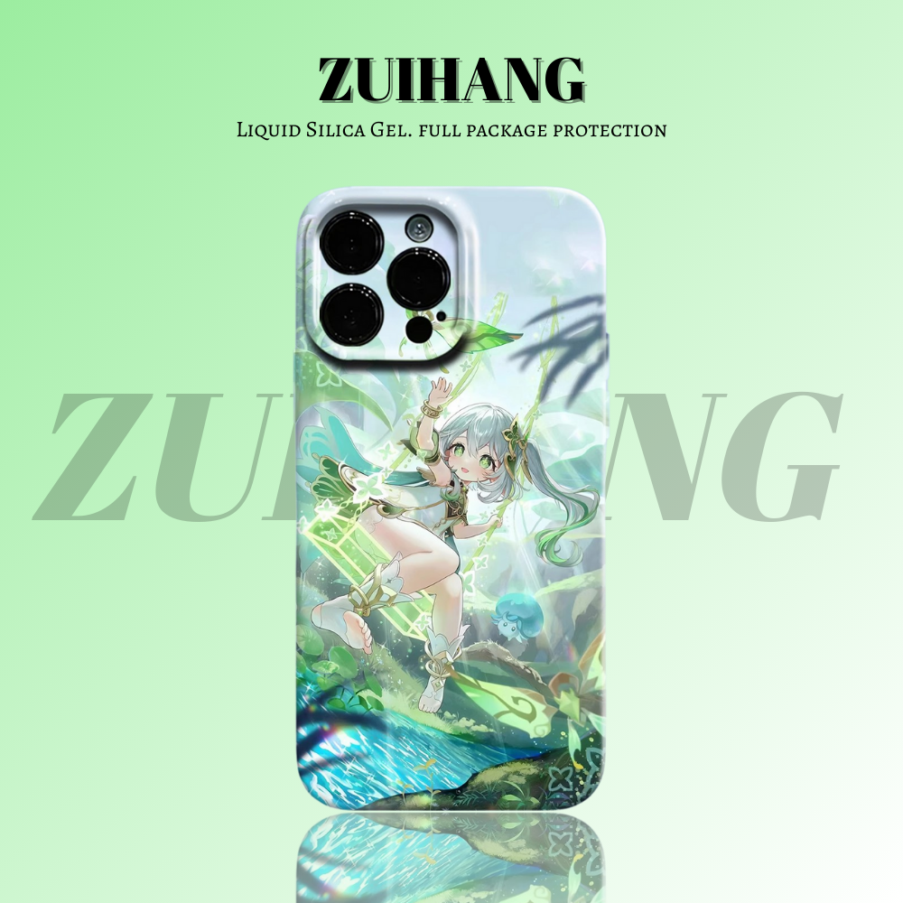 原神高清彩繪全包防摔菲林殼-ZUIHANG SHOP