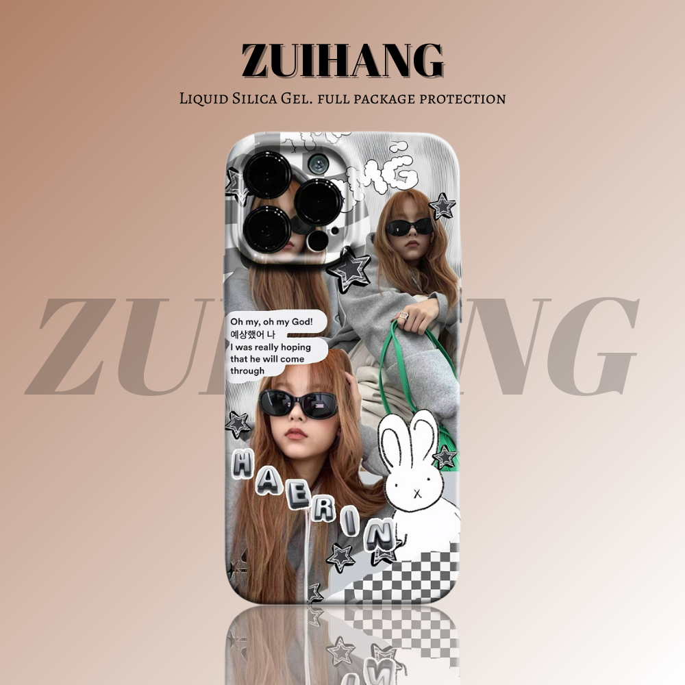 Newjeans高清彩繪全包防摔菲林殼-ZUIHANG SHOP