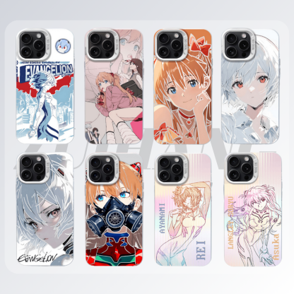 EVA新世紀福音戰士彩銀防摔手機殼-ZUIHANG SHOP