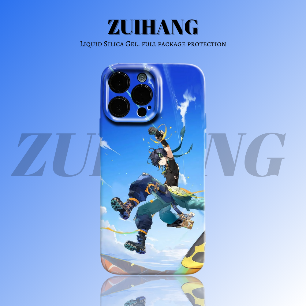 原神高清彩繪全包防摔菲林殼-ZUIHANG SHOP