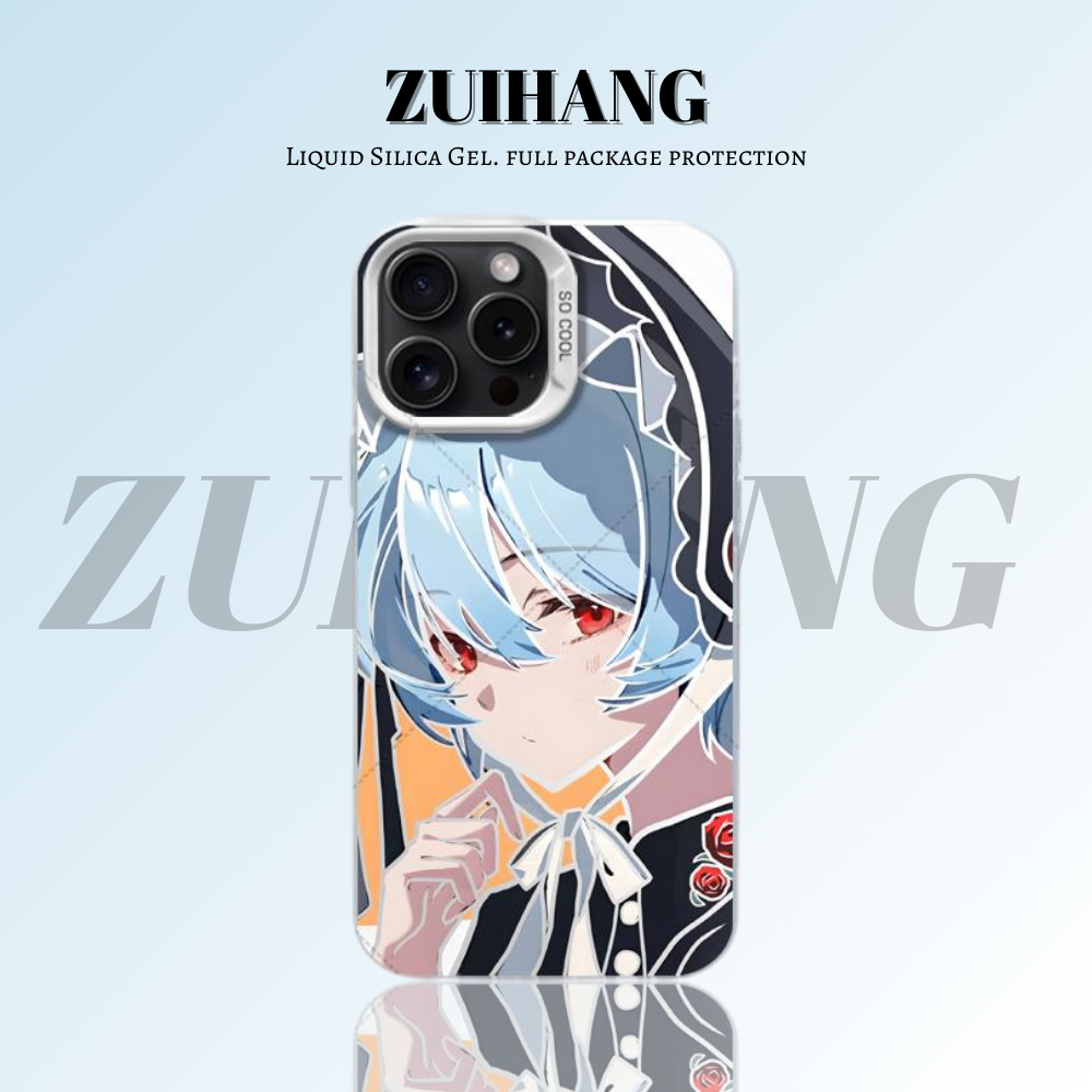 EVA新世紀福音戰士彩銀防摔手機殼-ZUIHANG SHOP