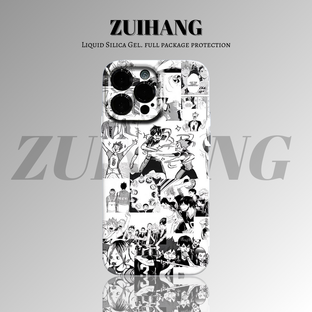 排球少年高清彩繪全包防摔菲林殼-ZUIHANG SHOP