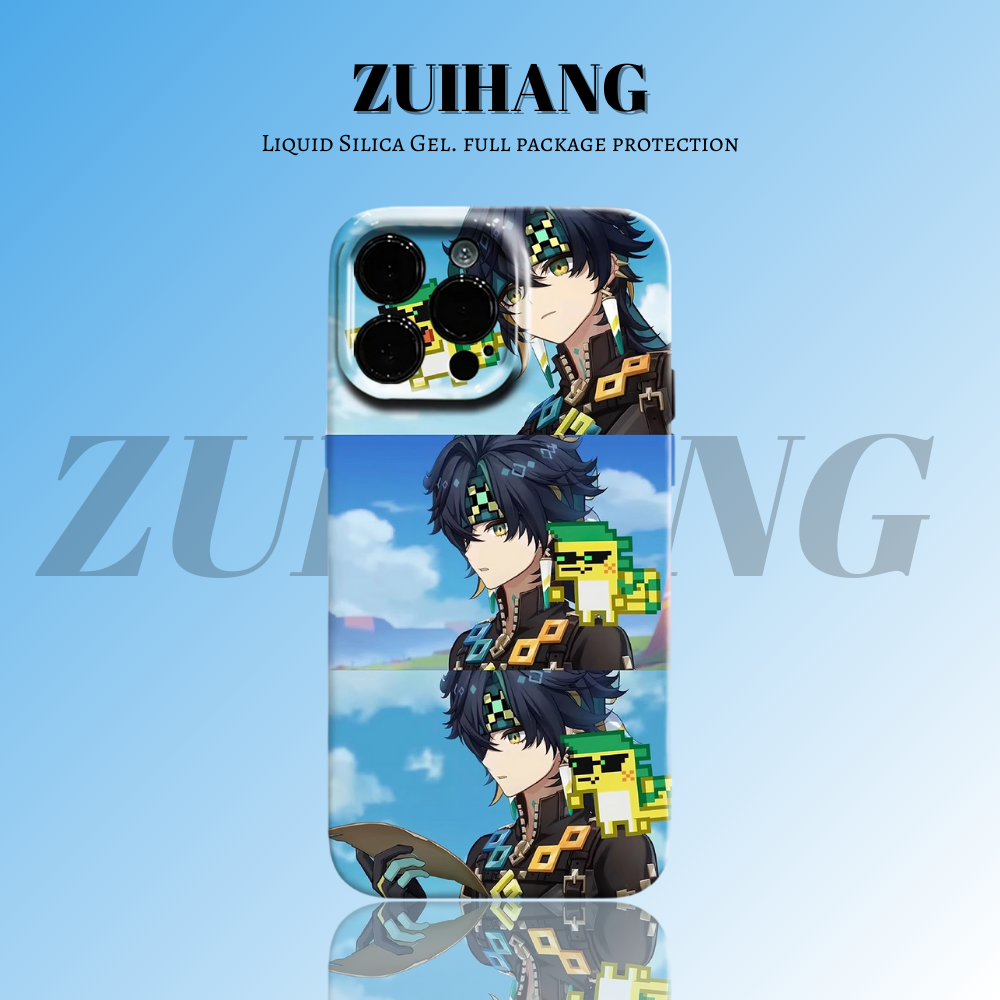 原神高清彩繪全包防摔菲林殼-ZUIHANG SHOP