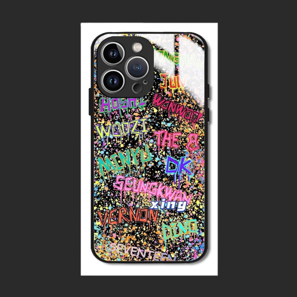 Seventeen新款高清全包防摔玻璃殼-ZUIHANG SHOP