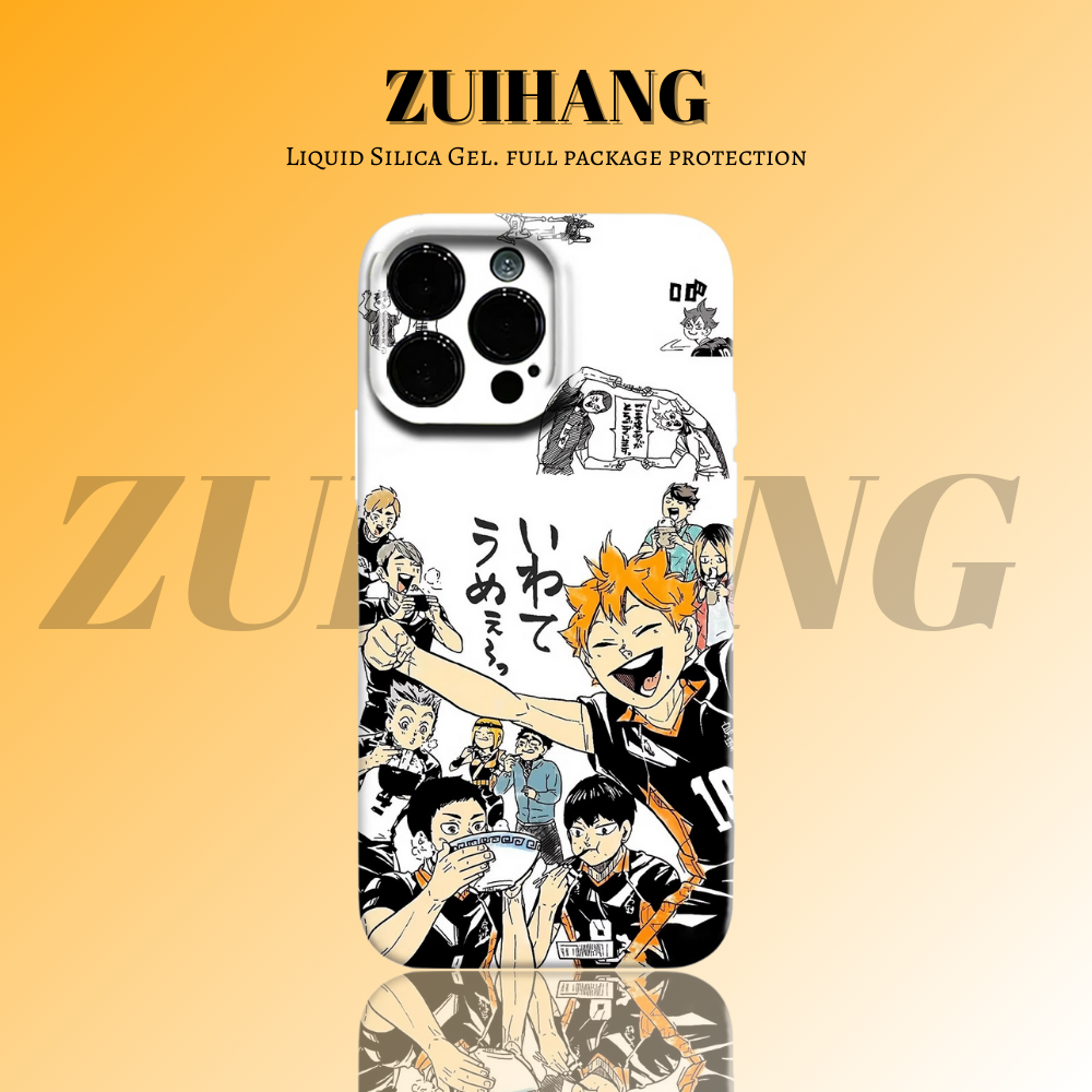 排球少年高清彩繪全包防摔菲林殼-ZUIHANG SHOP