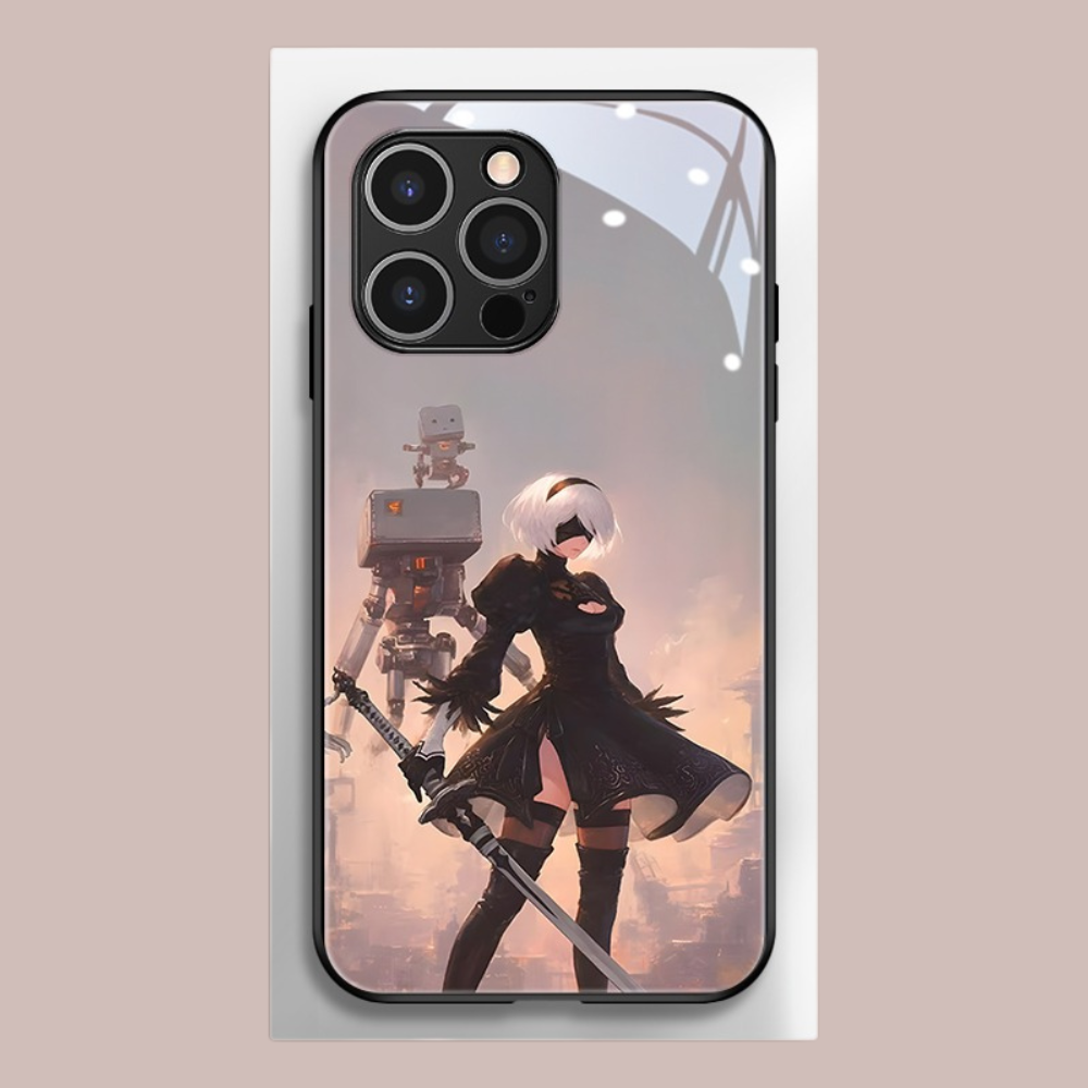 尼爾:自動人形新款高清全包防摔玻璃殼-ZUIHANG SHOP