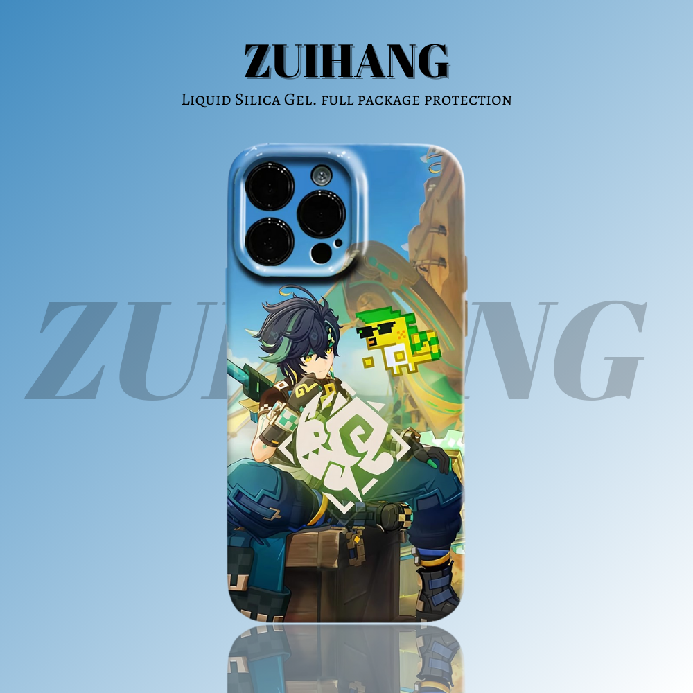 原神高清彩繪全包防摔菲林殼-ZUIHANG SHOP