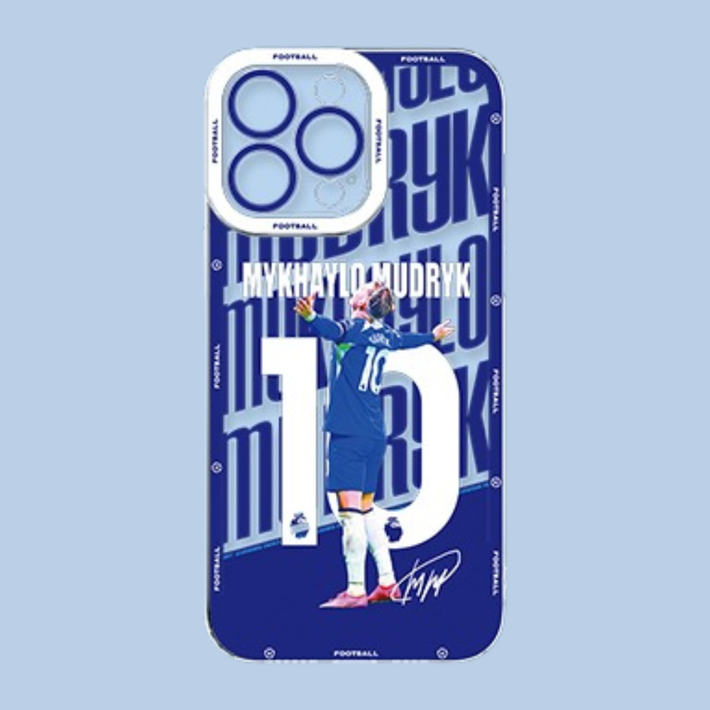 足球明星天使眼透明防摔軟殼-ZUIHANG SHOP