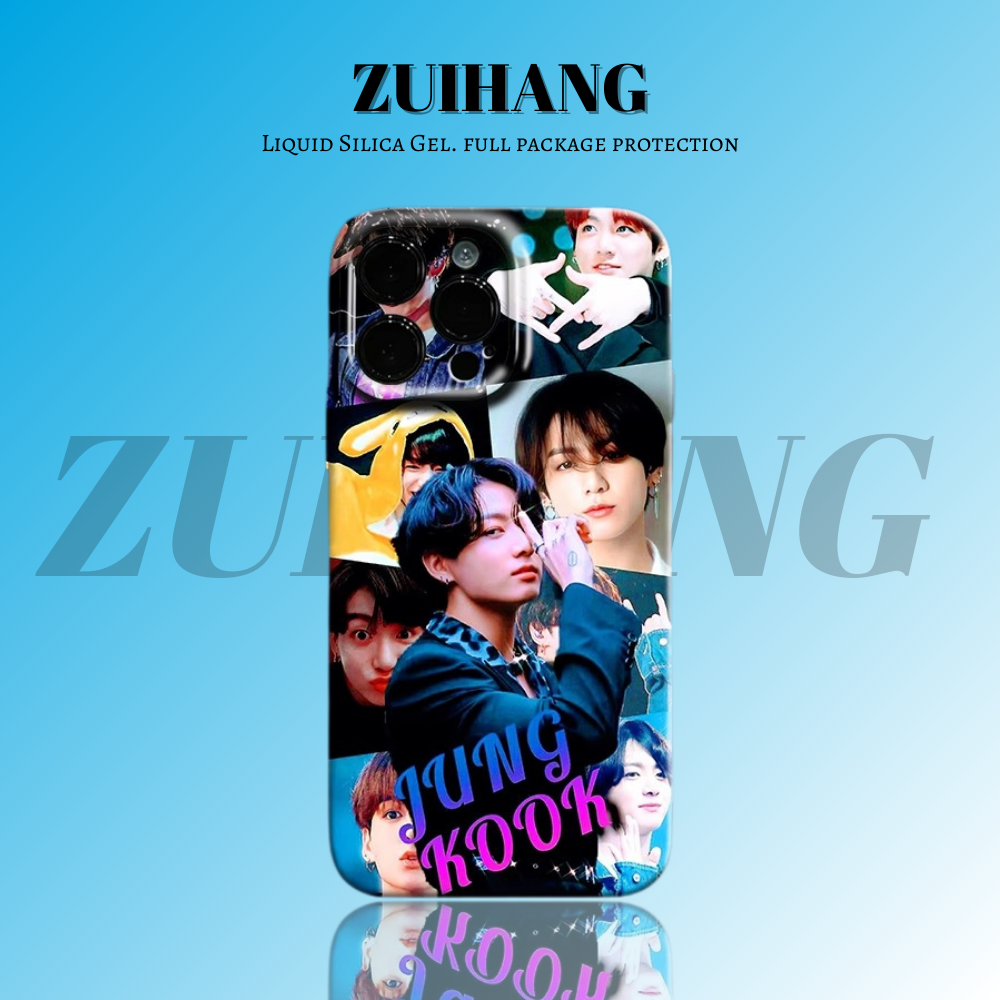 防彈少年團高清彩繪全包防摔菲林殼-ZUIHANG SHOP