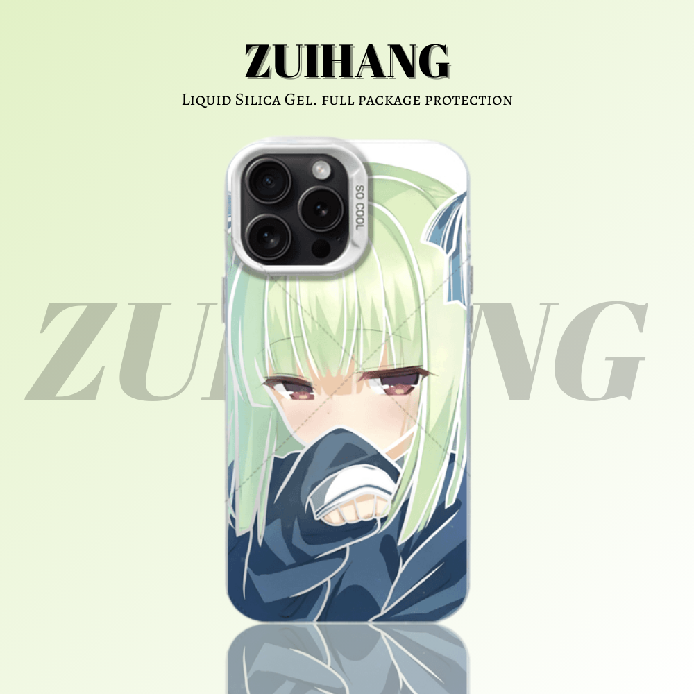【大集合1.0】動漫彩銀線條漸變防摔手機殼-ZUIHANG SHOP