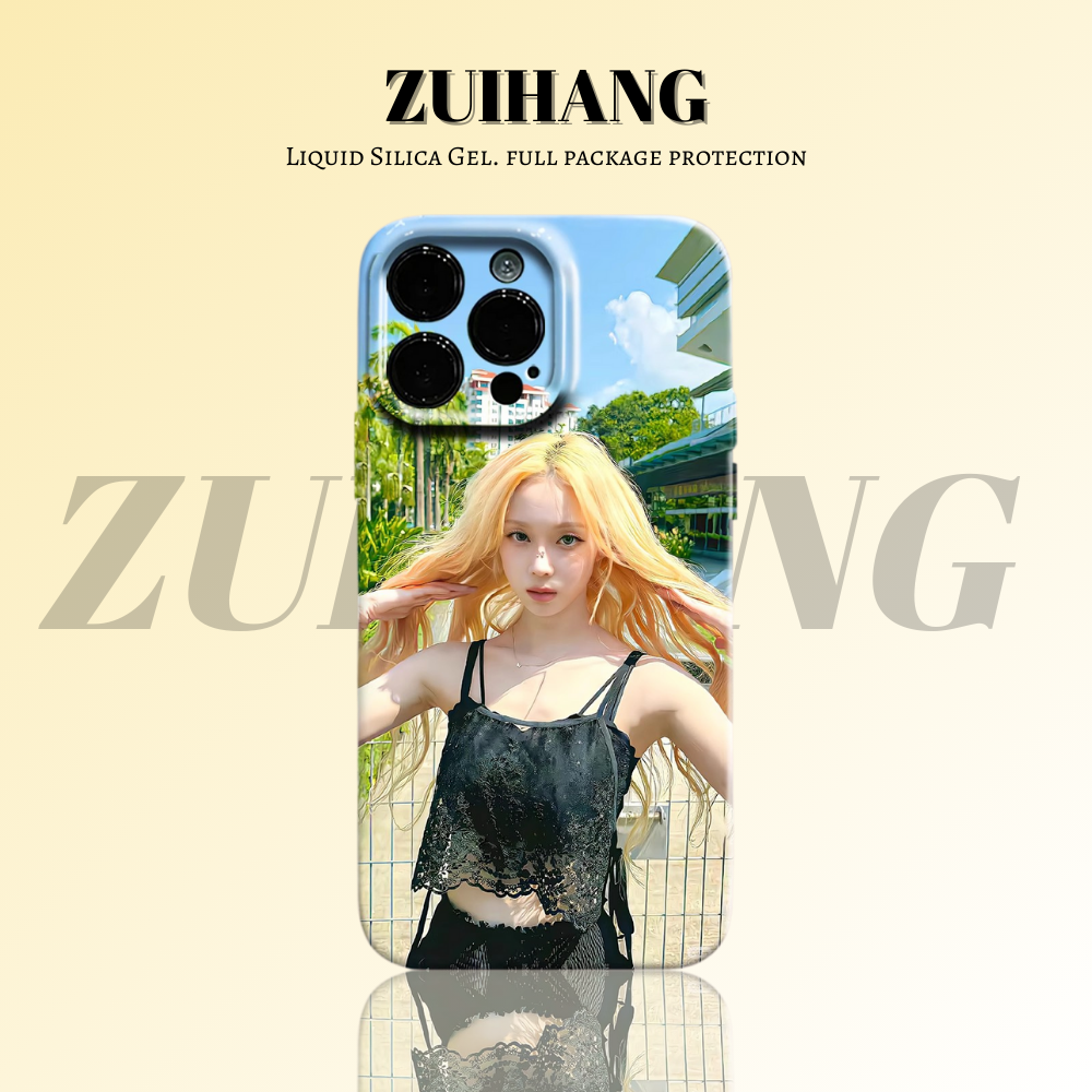 Aespa高清彩繪全包防摔菲林殼-ZUIHANG SHOP