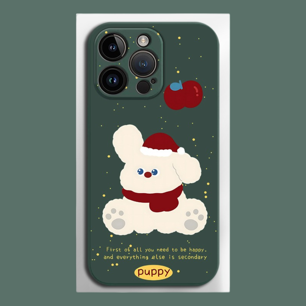 聖誕節液態矽膠全包防摔軟殼-ZUIHANG SHOP