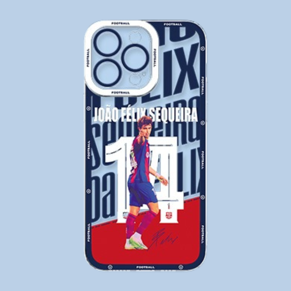 足球明星天使眼透明防摔軟殼-ZUIHANG SHOP