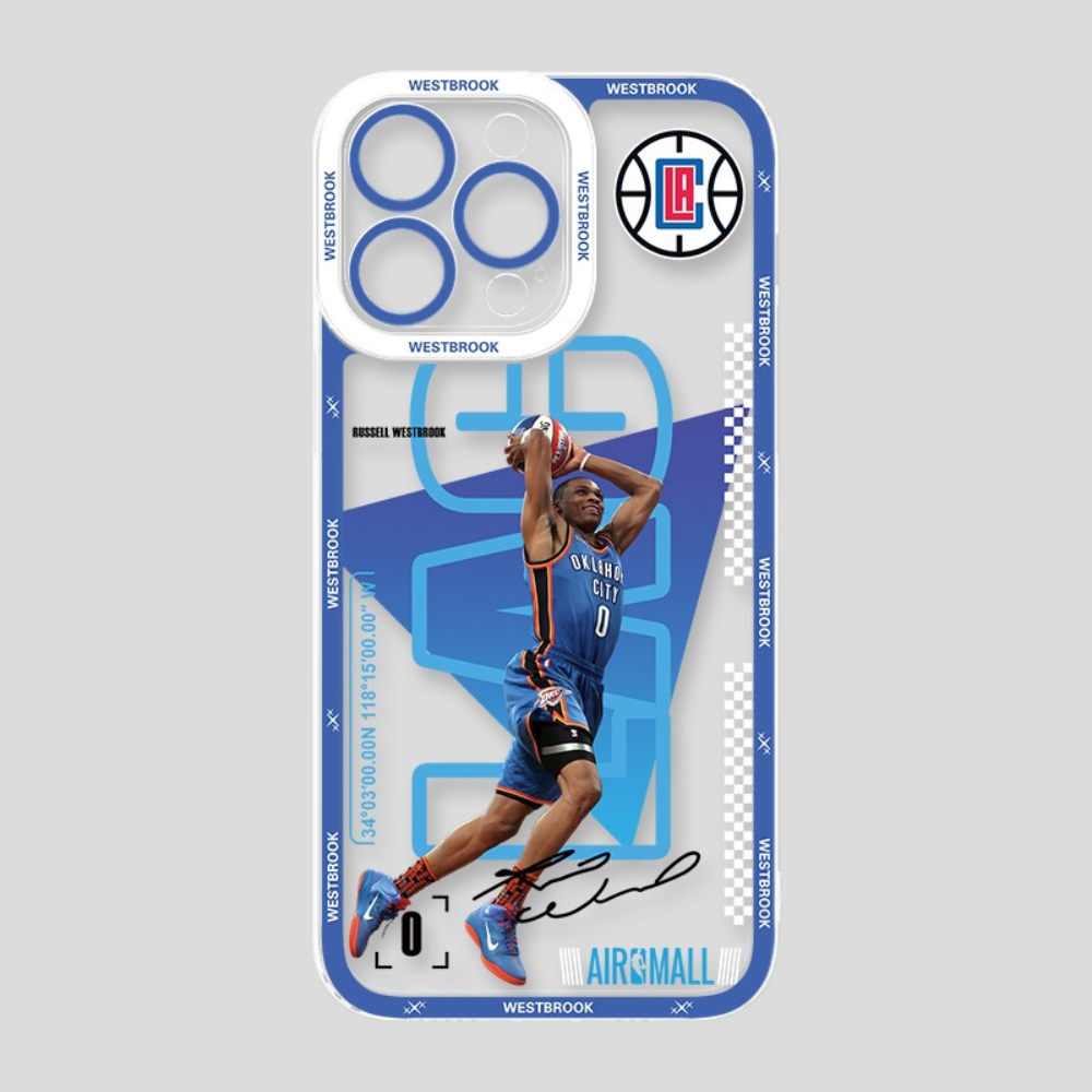 NBA球星天使眼透明防摔軟殼-ZUIHANG SHOP