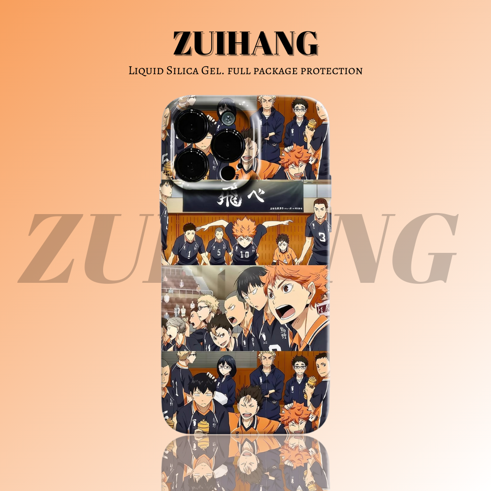 排球少年高清彩繪全包防摔菲林殼-ZUIHANG SHOP