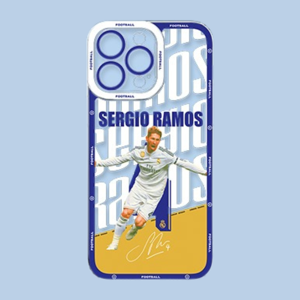 足球明星天使眼透明防摔軟殼-ZUIHANG SHOP