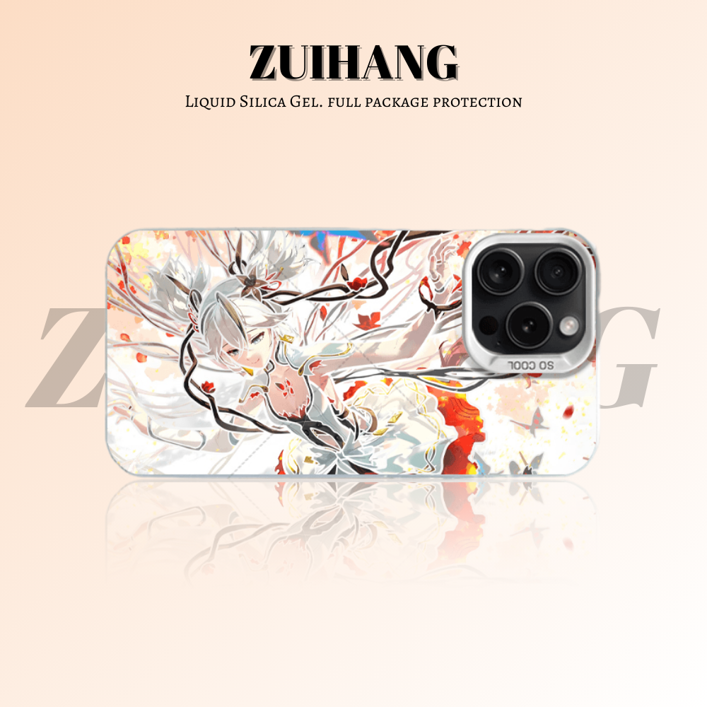 鳴潮彩銀線條漸變防摔手機殼-ZUIHANG SHOP