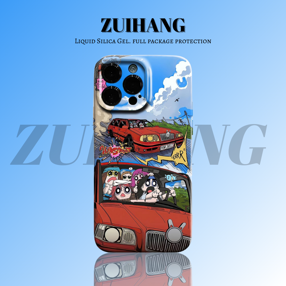 Newjeans高清彩繪全包防摔菲林殼-ZUIHANG SHOP