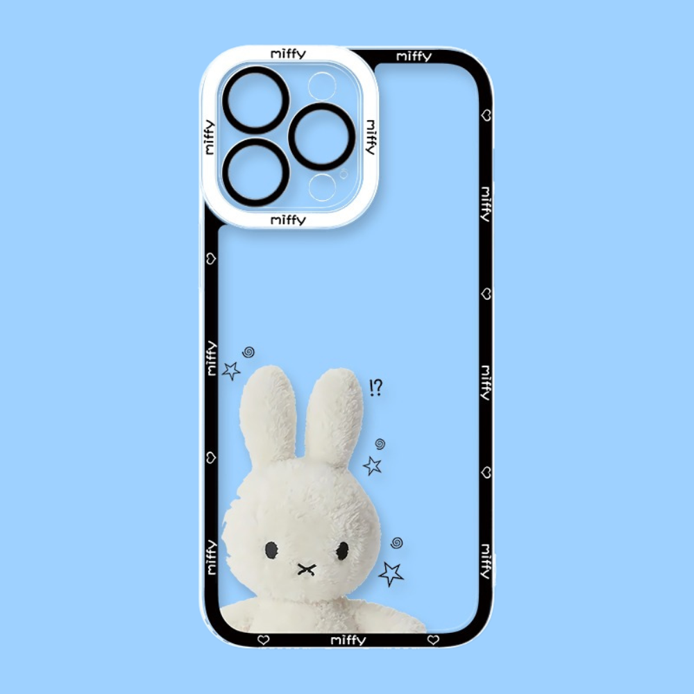 Miffy兔子天使眼透明防摔軟殼-ZUIHANG SHOP