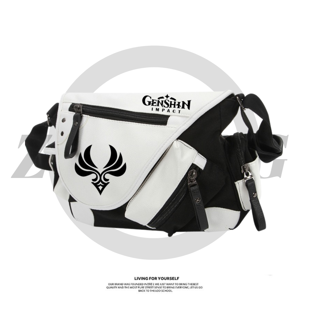 原神 同人周邊背包 多功能單肩斜挎包-ZUIHANG SHOP