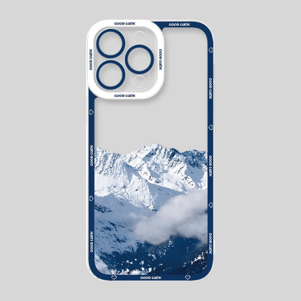 雪山風景天使眼透明防摔軟殼-ZUIHANG SHOP