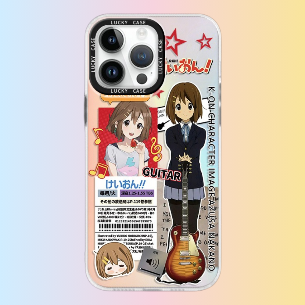 輕音少女極光鐳射防摔手機殼-ZUIHANG SHOP