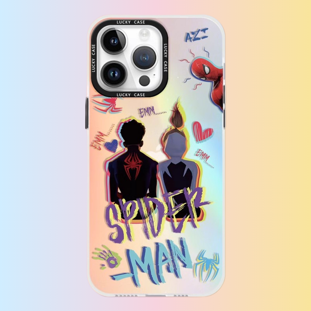 蜘蛛俠極光鐳射防摔手機殼-ZUIHANG SHOP