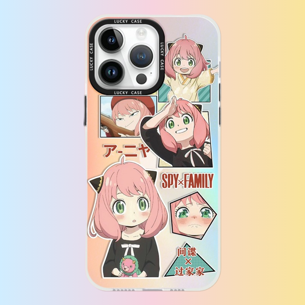 間諜家家酒極光鐳射防摔手機殼-ZUIHANG SHOP