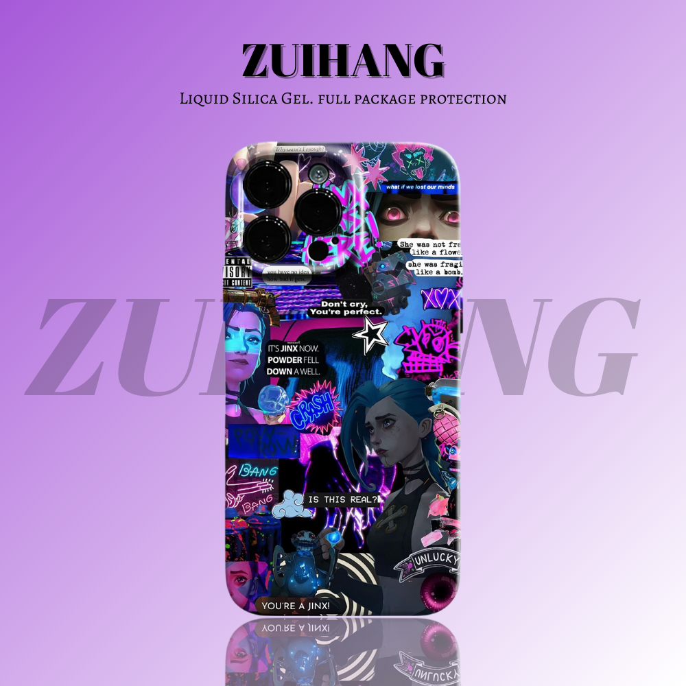 英雄聯盟高清彩繪全包防摔菲林殼-ZUIHANG SHOP