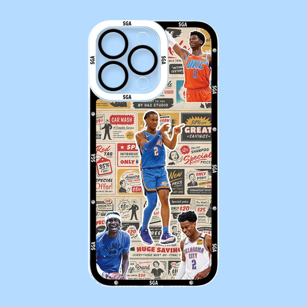 NBA球星天使眼透明防摔軟殼-ZUIHANG SHOP