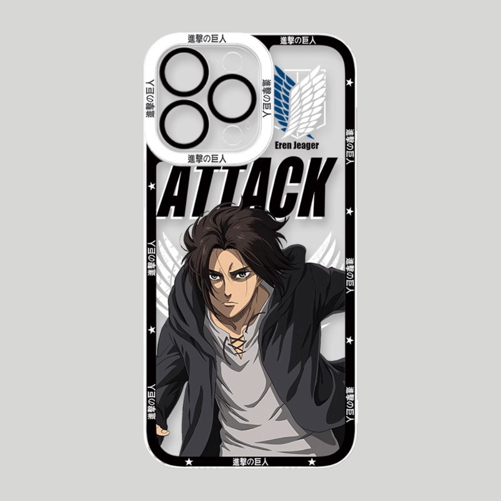 進擊的巨人天使眼透明防摔軟殼-ZUIHANG SHOP