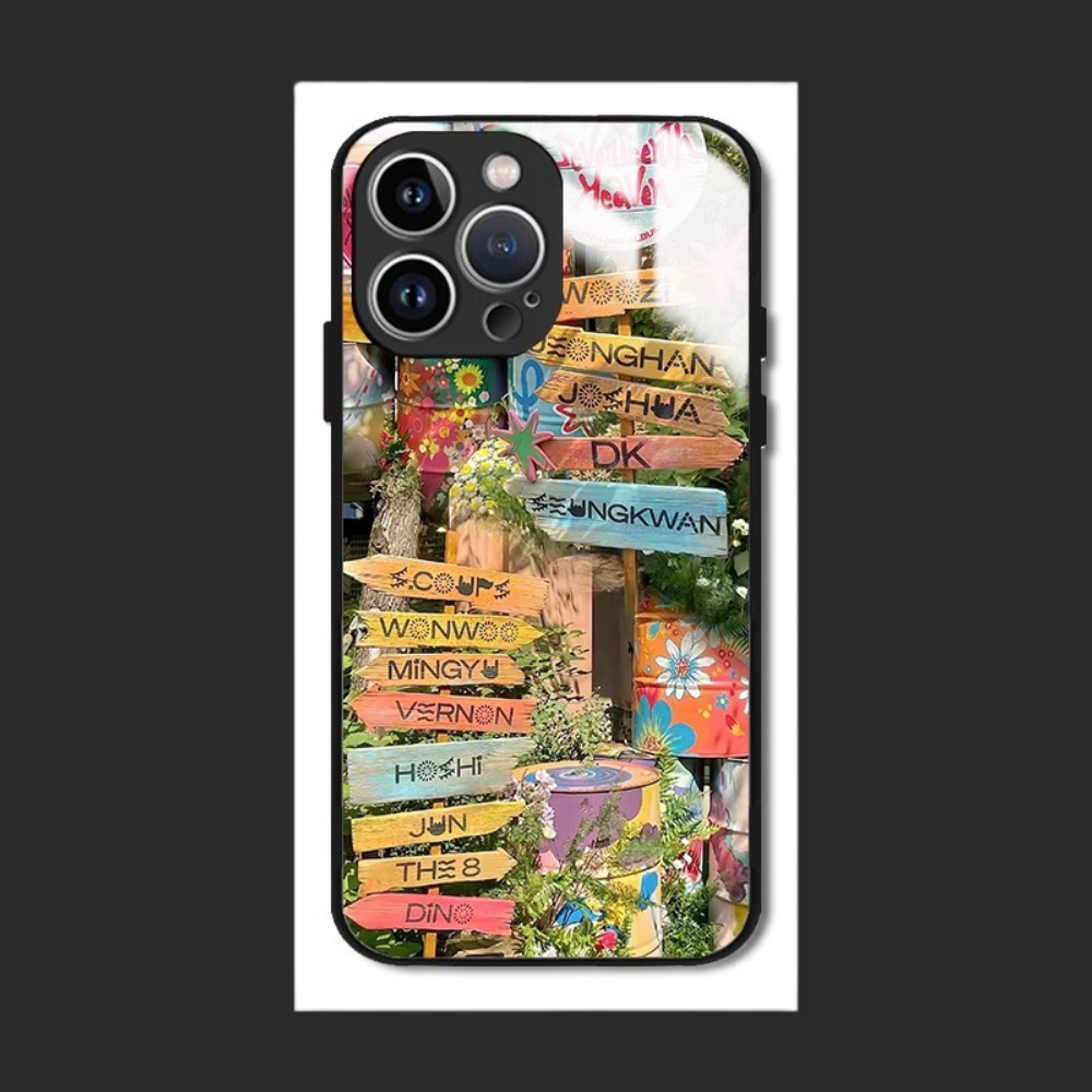 Seventeen新款高清全包防摔玻璃殼-ZUIHANG SHOP