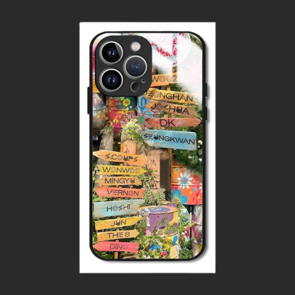 Seventeen新款高清全包防摔玻璃殼-ZUIHANG SHOP