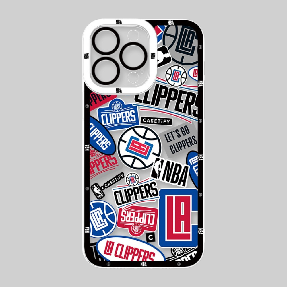 NBA隊徽天使眼透明防摔軟殼-ZUIHANG SHOP