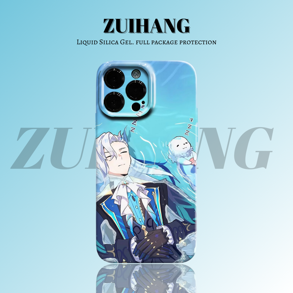 原神高清彩繪全包防摔菲林殼-ZUIHANG SHOP