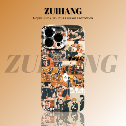 排球少年高清彩繪全包防摔菲林殼-ZUIHANG SHOP