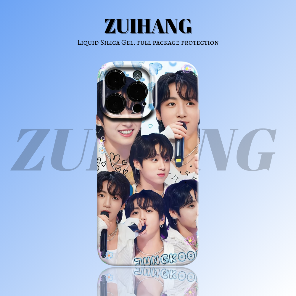 防彈少年團高清彩繪全包防摔菲林殼-ZUIHANG SHOP