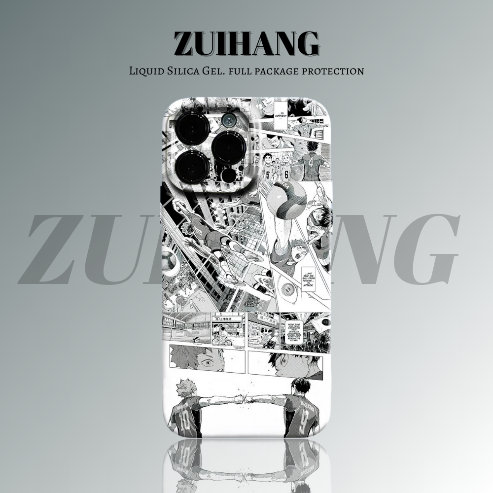 排球少年高清彩繪全包防摔菲林殼-ZUIHANG SHOP