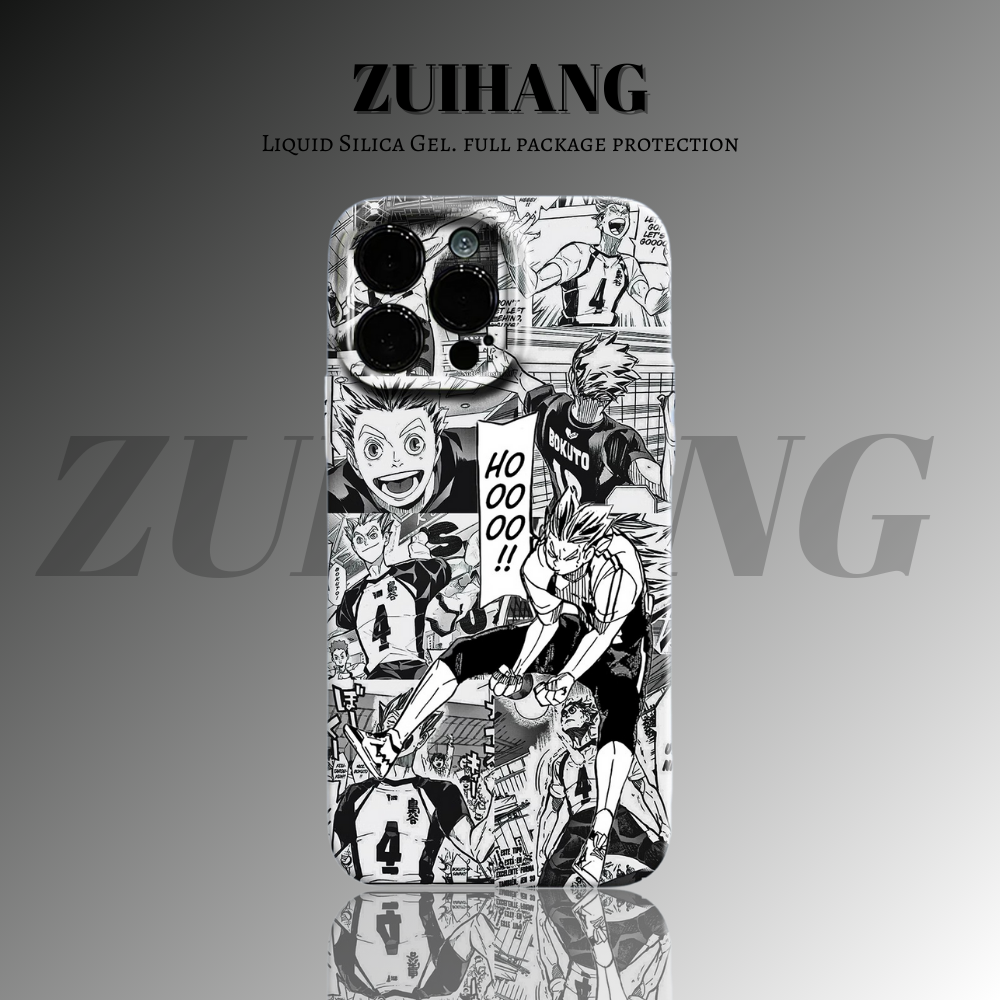 排球少年高清彩繪全包防摔菲林殼-ZUIHANG SHOP