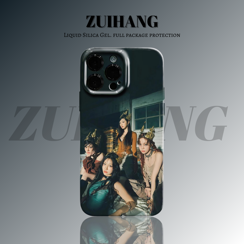 Aespa高清彩繪全包防摔菲林殼-ZUIHANG SHOP