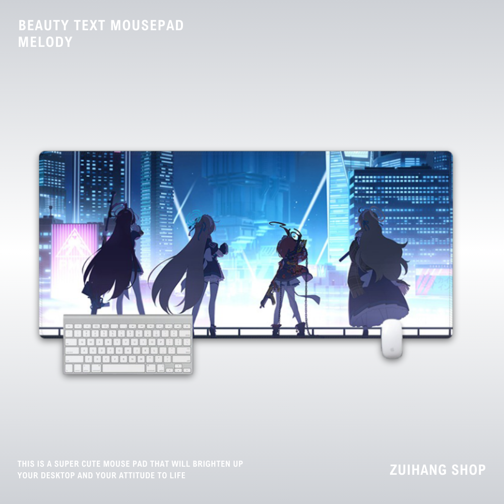 蔚藍檔案 主題桌墊 布質滑鼠墊-ZUIHANG SHOP