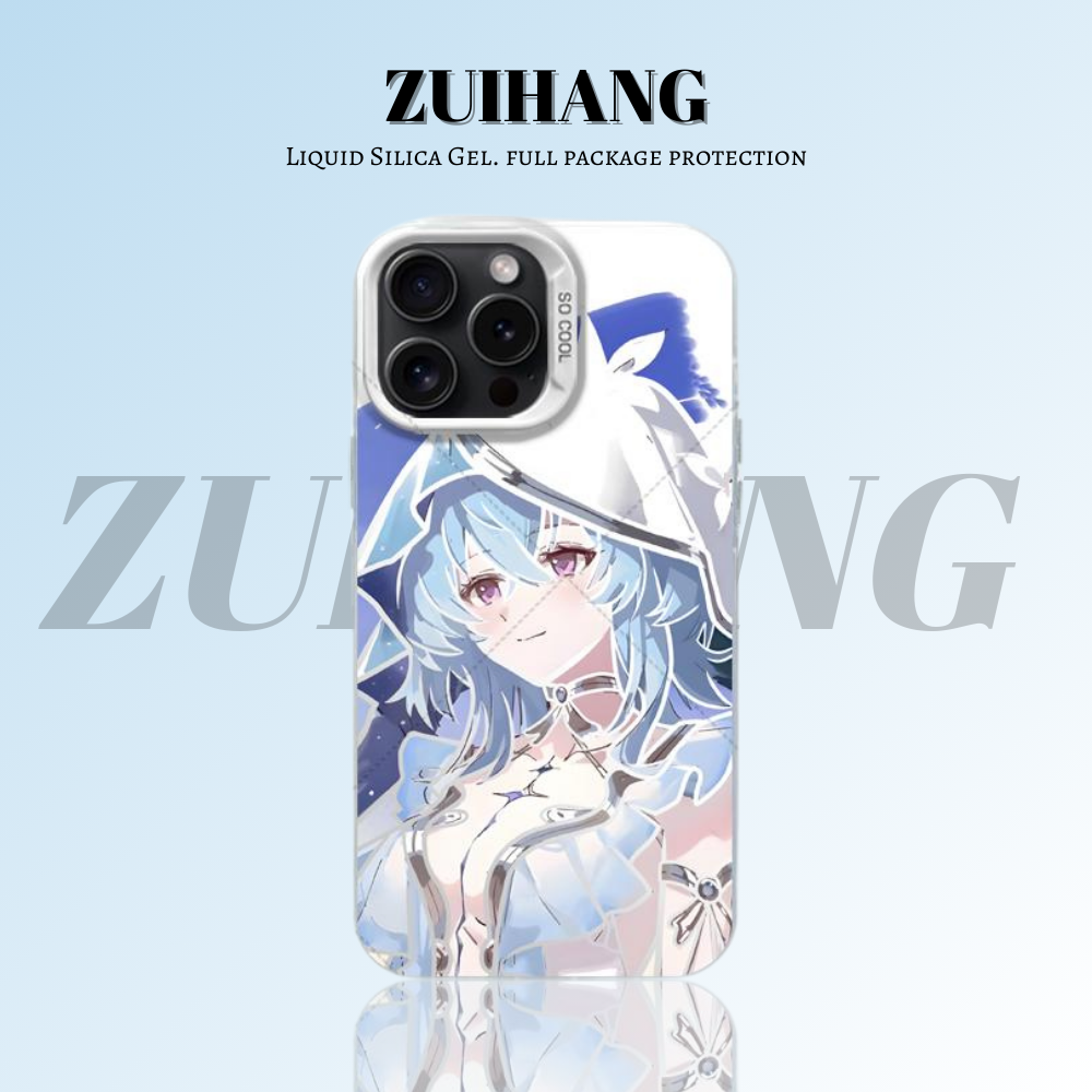 鳴潮彩銀線條漸變防摔手機殼-ZUIHANG SHOP
