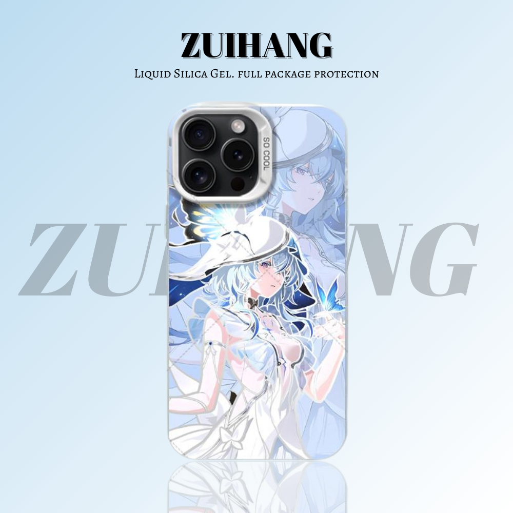 鳴潮彩銀線條漸變防摔手機殼-ZUIHANG SHOP