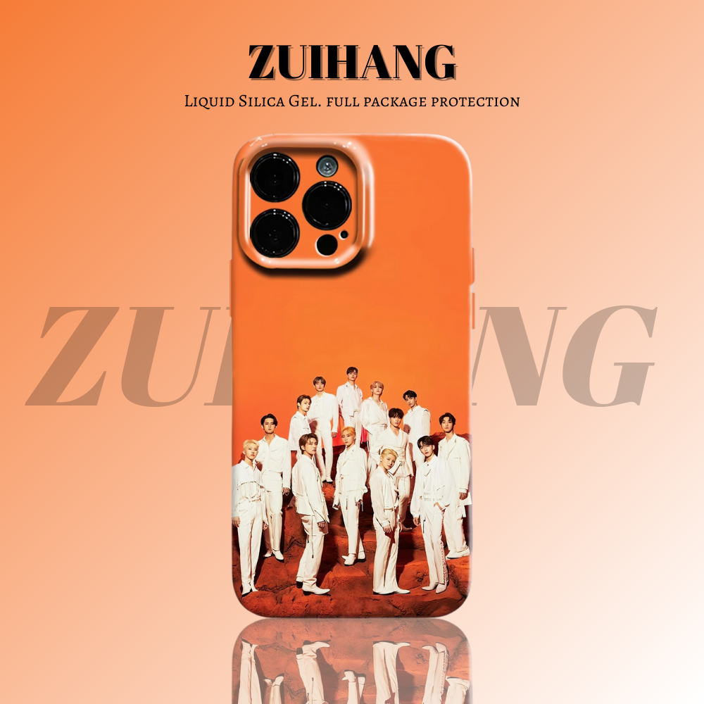 Seventeen高清彩繪全包防摔菲林殼-ZUIHANG SHOP